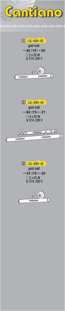    Cantiano LSL-6301-04
