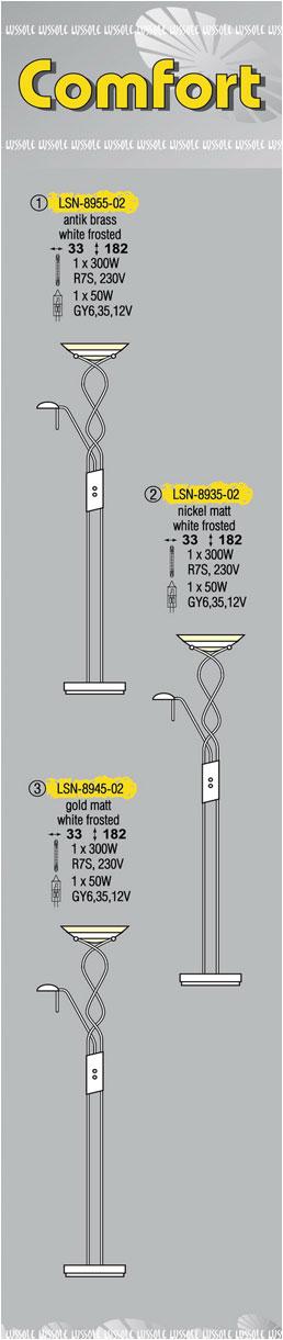 Технические характеристики светильника Comfort LSN-8945-02