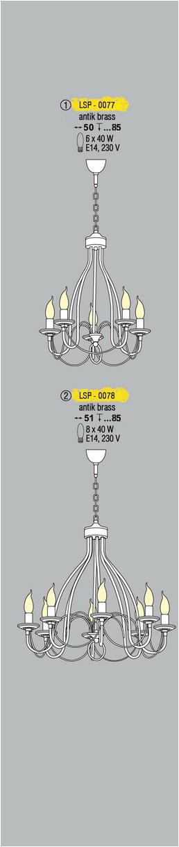 Технические характеристики светильника LSP-0078
